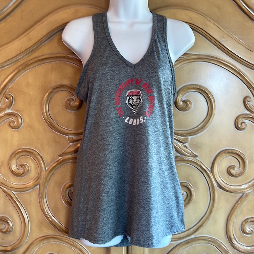 University of New Mexico gray tank